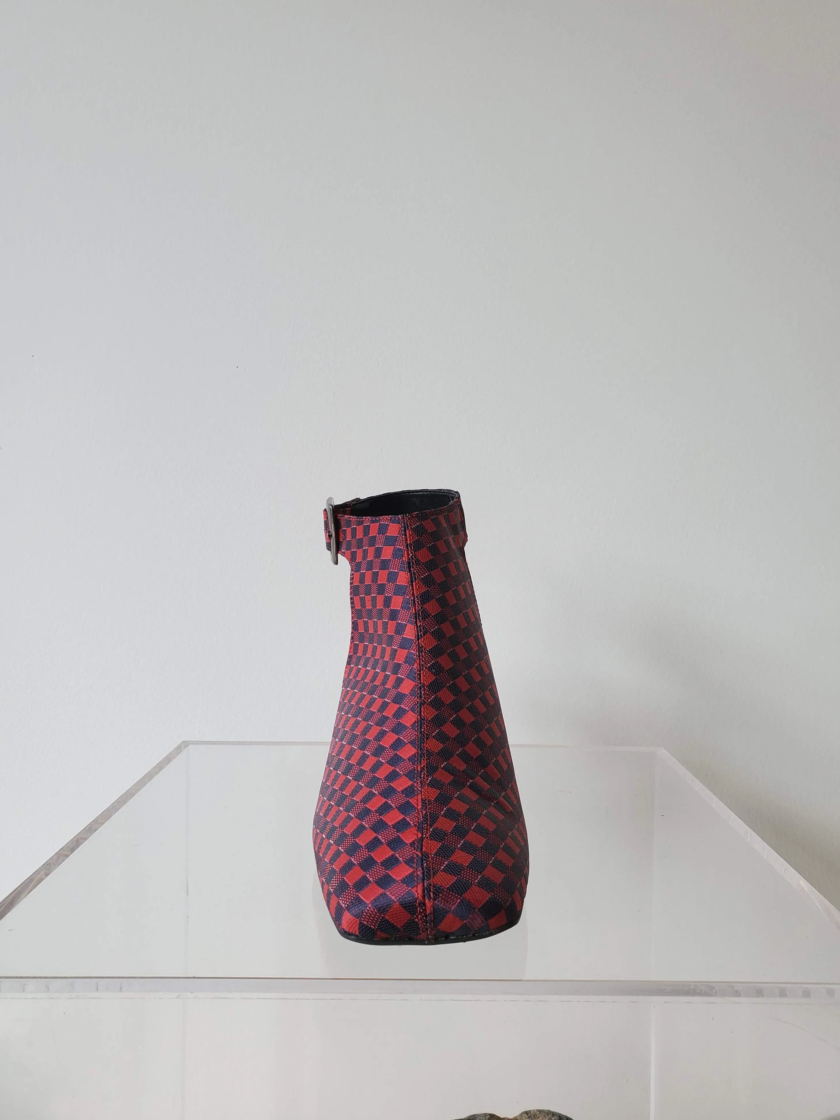 Rada Cutout Ankle Boot - Red / Navy sold by NOMIA product image thumbnail 3