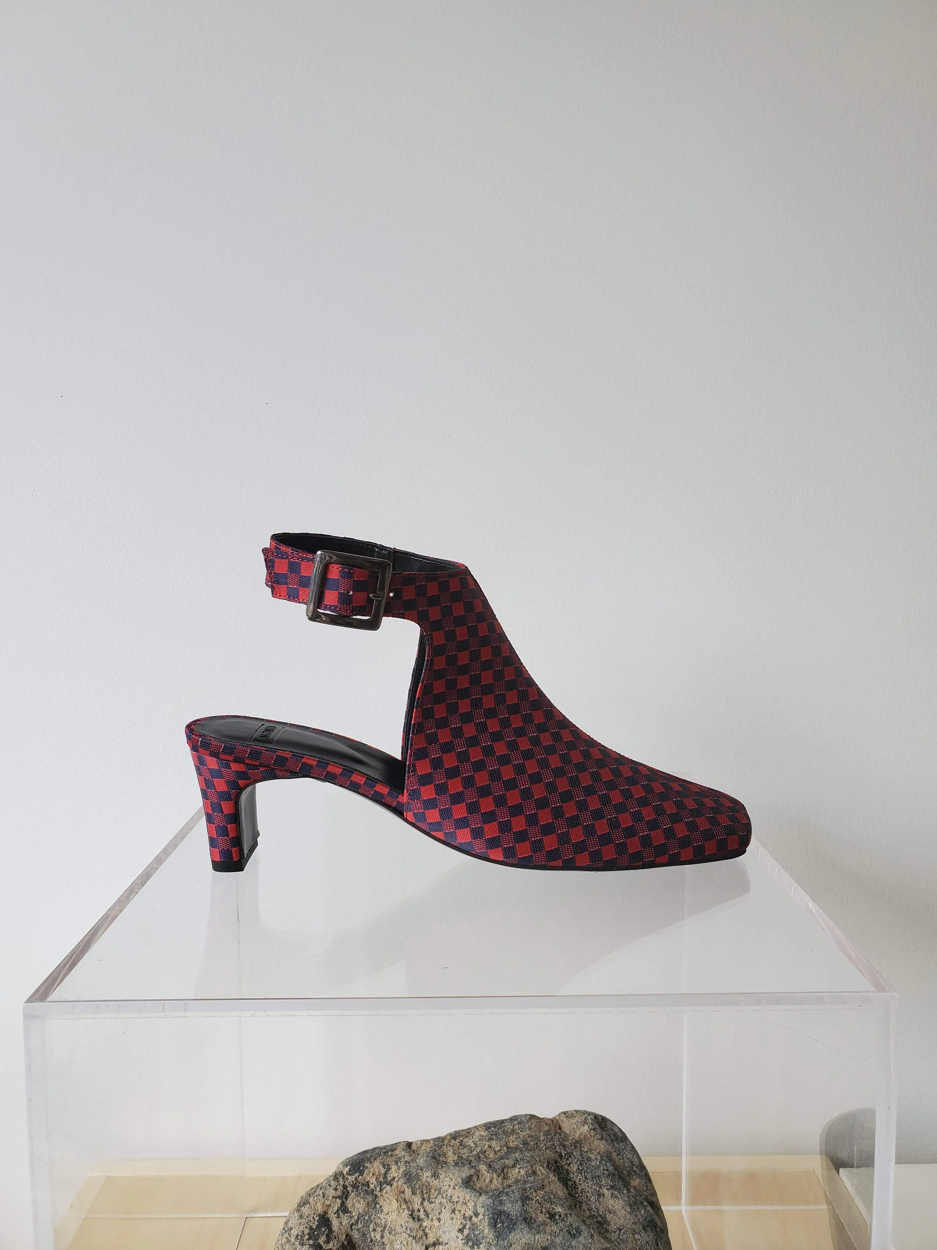 Rada Cutout Ankle Boot - Red / Navy sold by NOMIA product image thumbnail 2