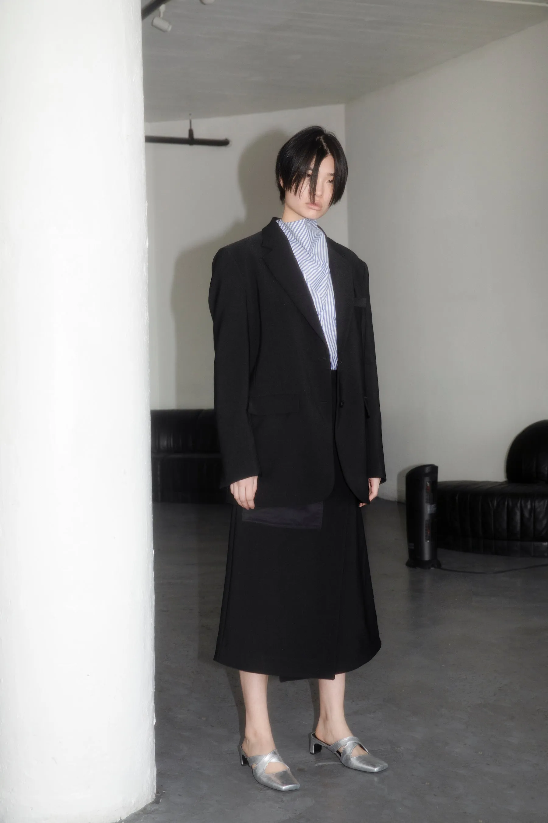 Oversized Blazer - Black sold by NOMIA product image thumbnail 2