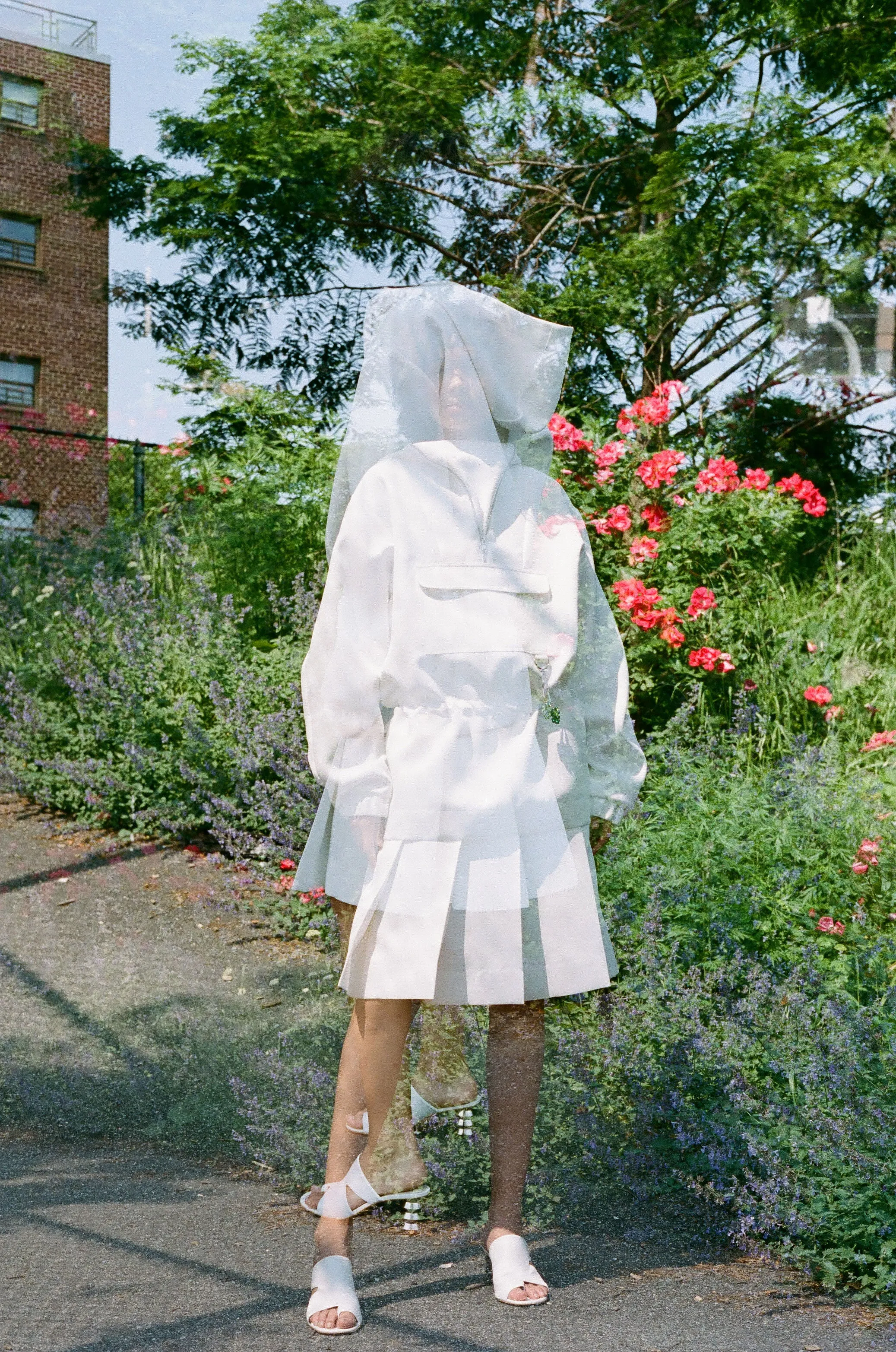 Pullover Anorak - Chalk Matte Satin sold by NOMIA product image thumbnail 2