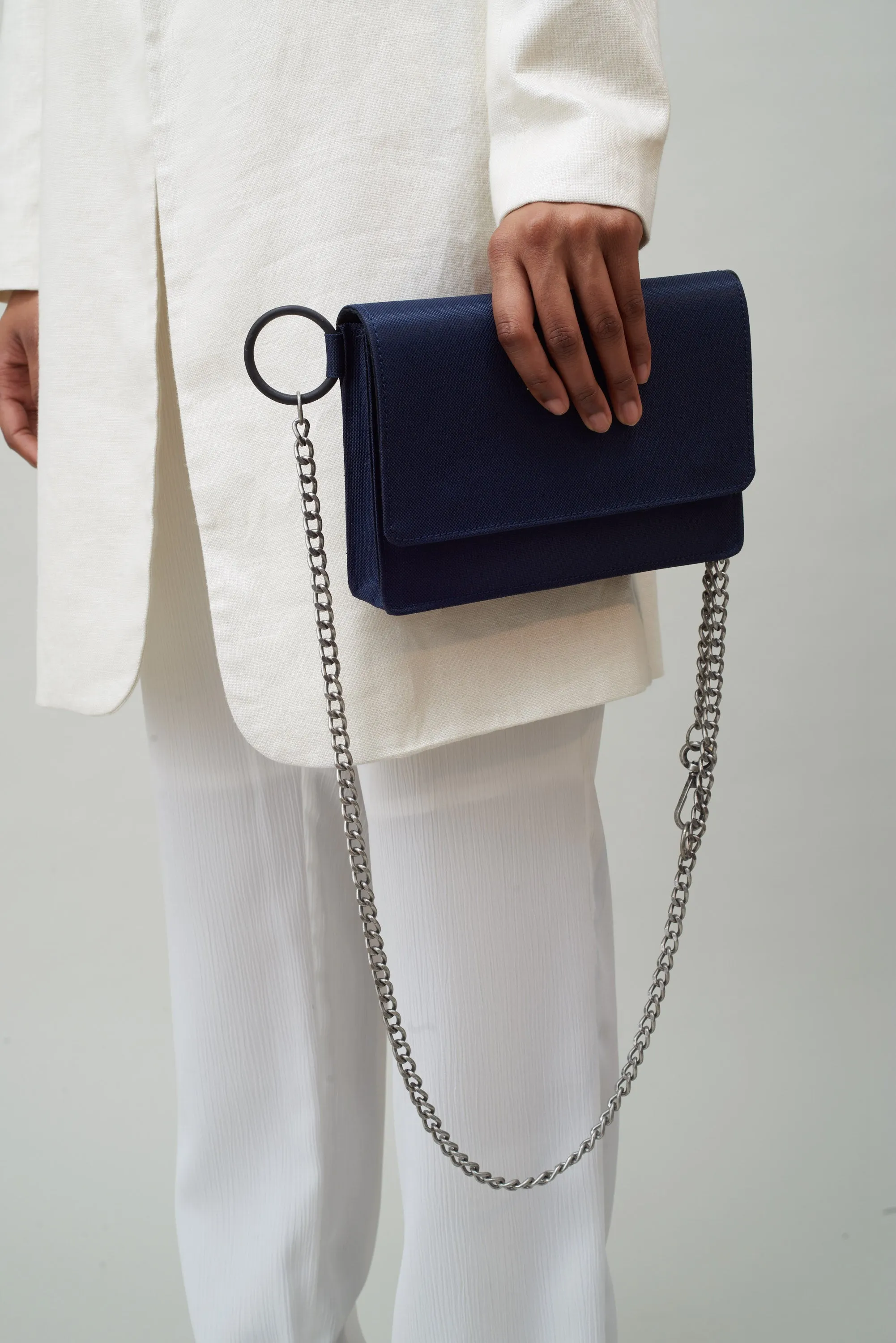 Kim Crossbody Bag - Navy sold by NOMIA product image thumbnail 3