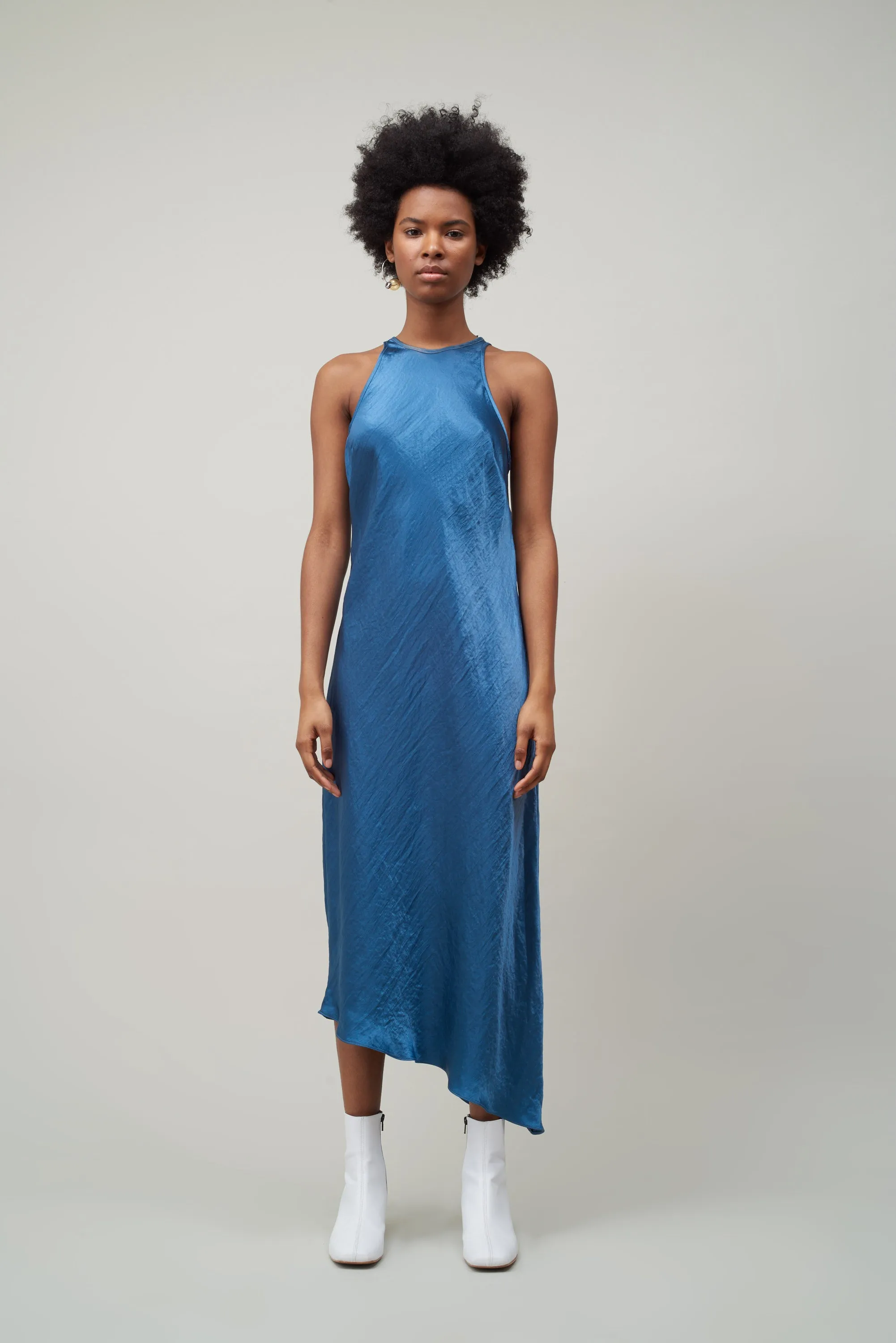 RACERBACK BIAS DRESS - LAGOON sold by NOMIA product image thumbnail 3
