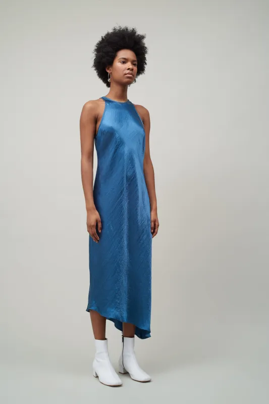 RACERBACK BIAS DRESS - LAGOON made by NOMIA