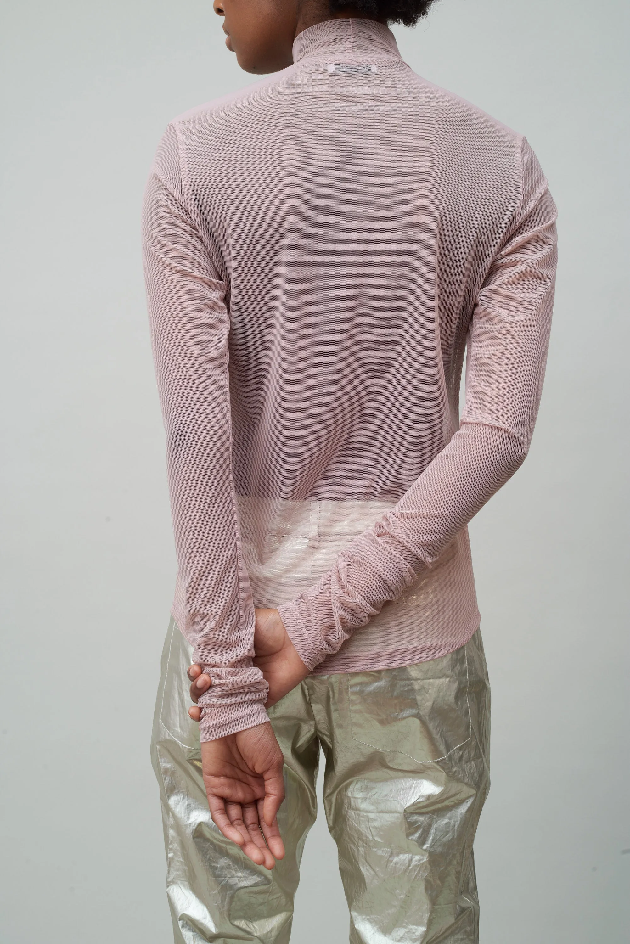 LONG SLEEVE MOCK NECK - ROSE sold by NOMIA product image thumbnail 2