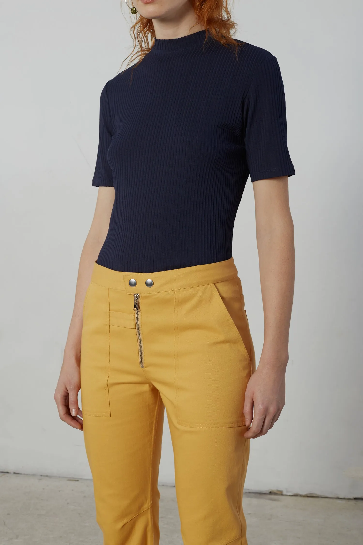 Short Sleeve Mockneck - Midnight sold by NOMIA product image thumbnail 2