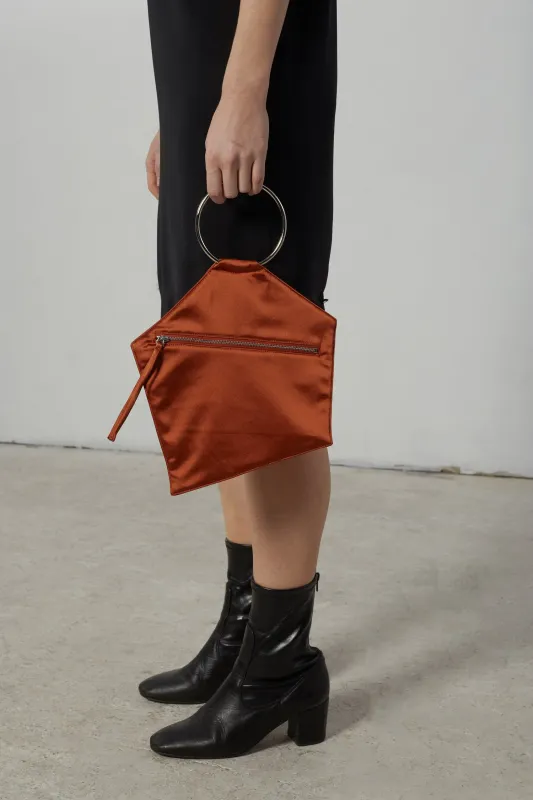 Polygon Clutch in Rust made by NOMIA
