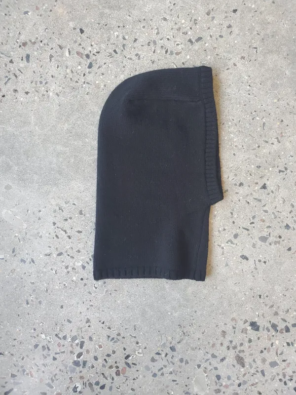 Chunky Wool Knit Balaclava made by NOMIA