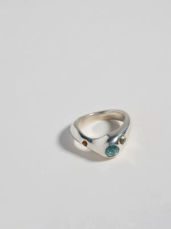 Faris Bae Ring - Silver sold by NOMIA