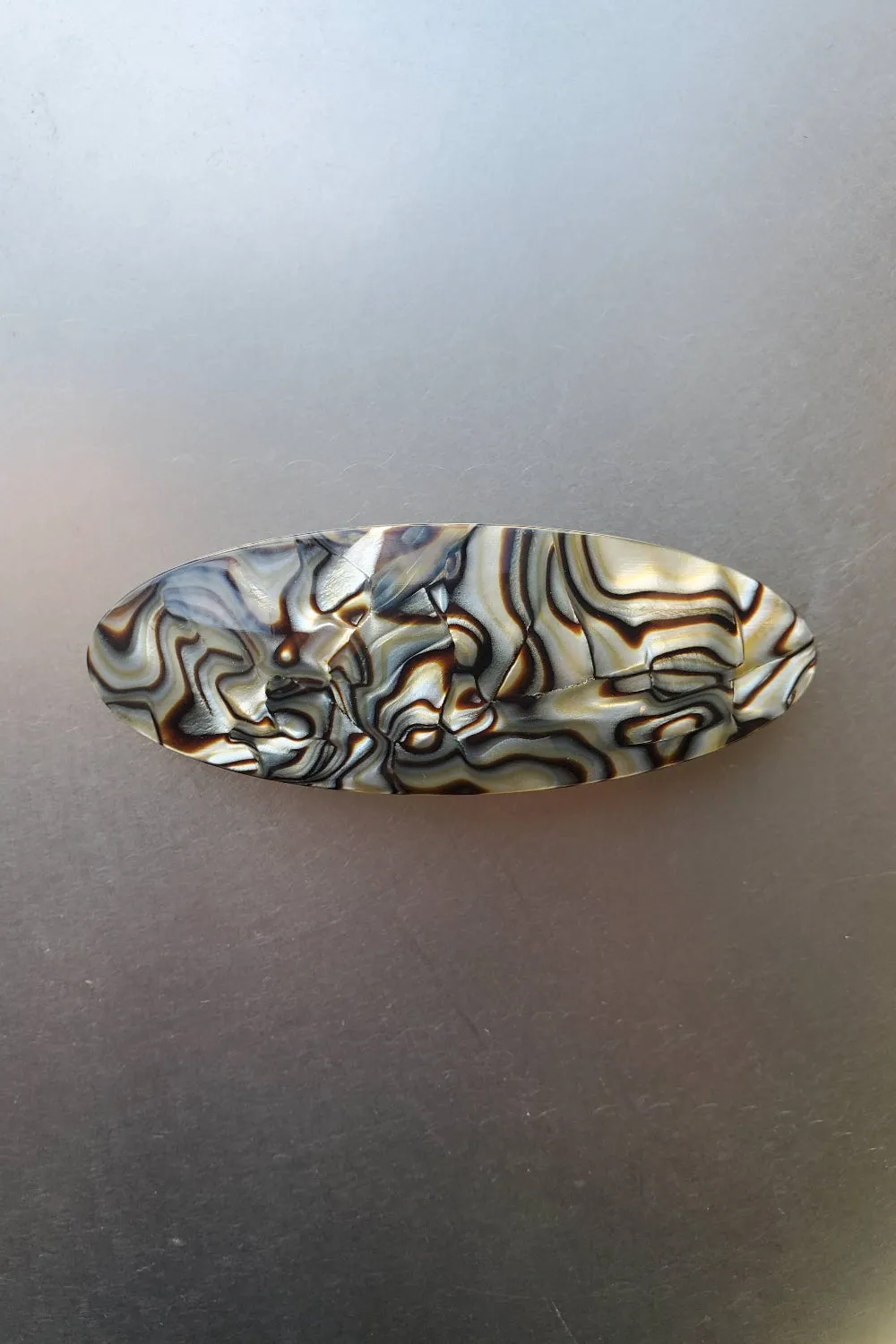 Oval Handmade Hair Clip Barrette sold by NOMIA