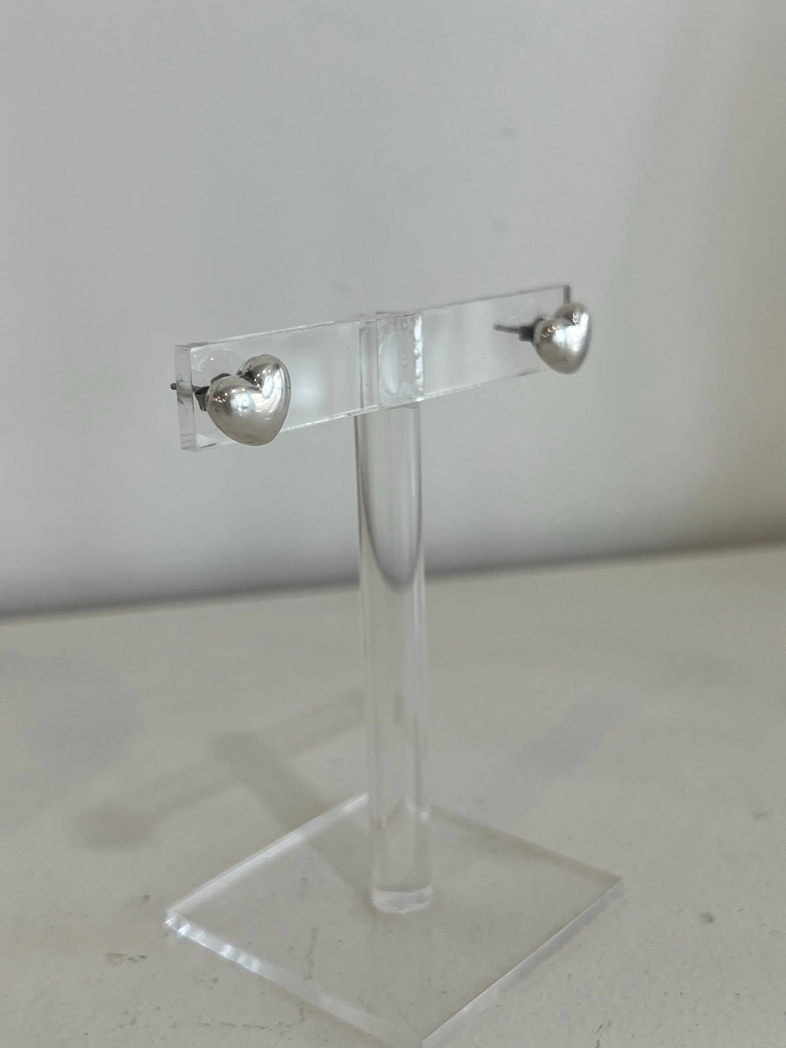 Vintage Puffy Heart Earrings sold by NOMIA product image thumbnail 2