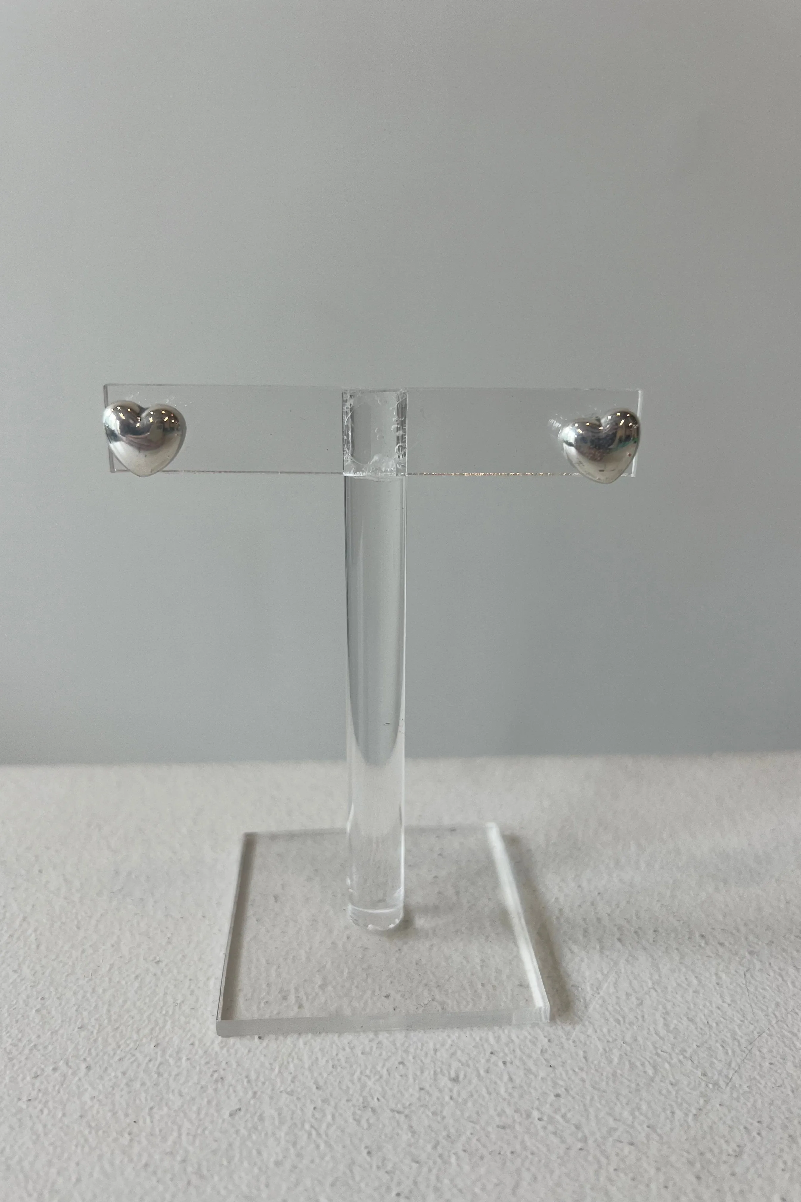 Vintage Puffy Heart Earrings sold by NOMIA