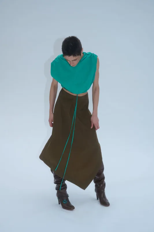 Asymmetrical Hem Skirt - Sienna made by NOMIA