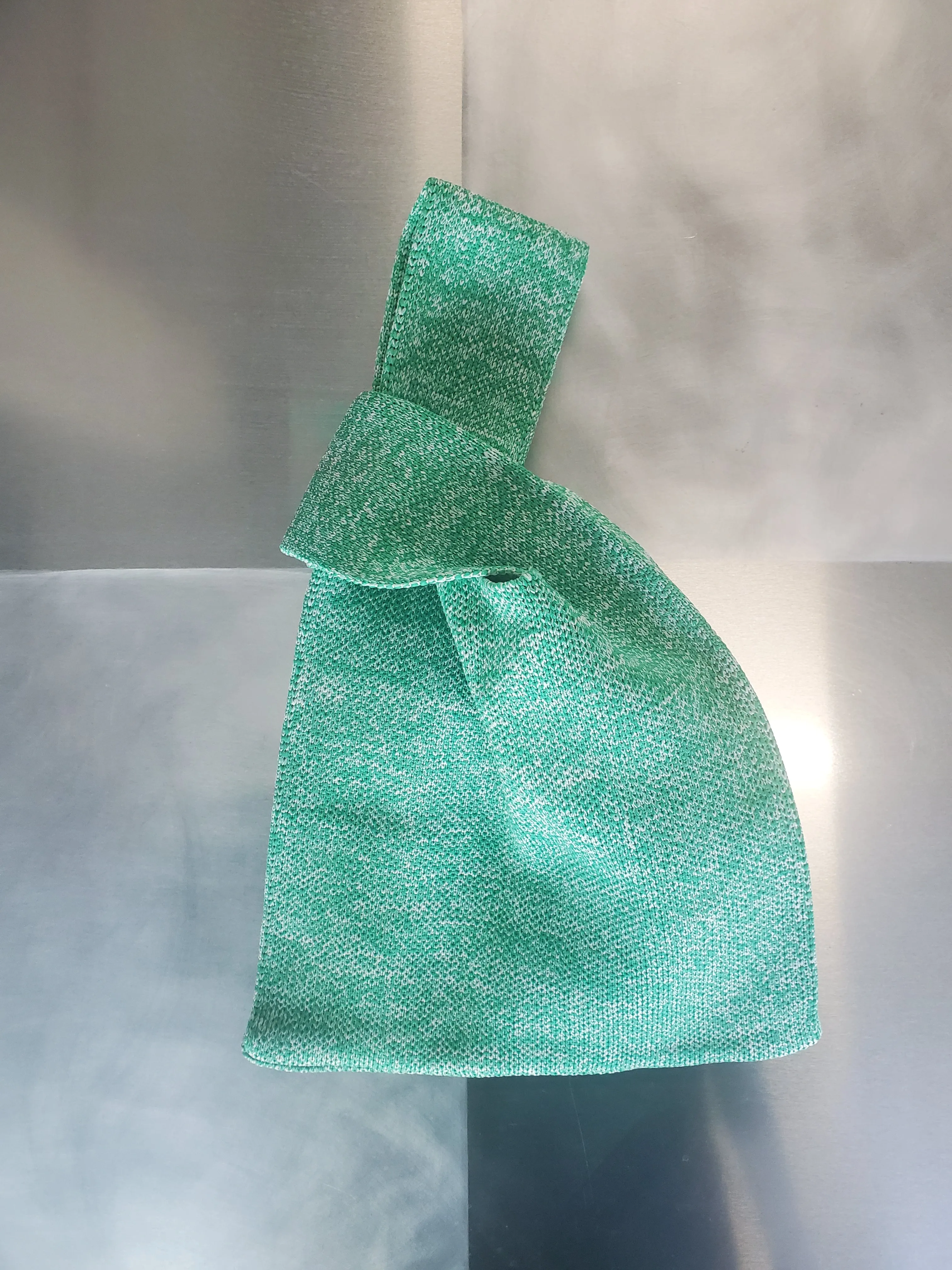 Knit Mini Tote - Green Static sold by NOMIA product image thumbnail 2