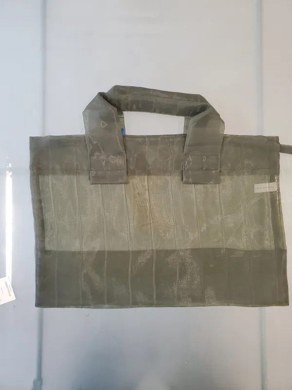 Mate Mono Organza Handle Bag - Khaki Green made by NOMIA