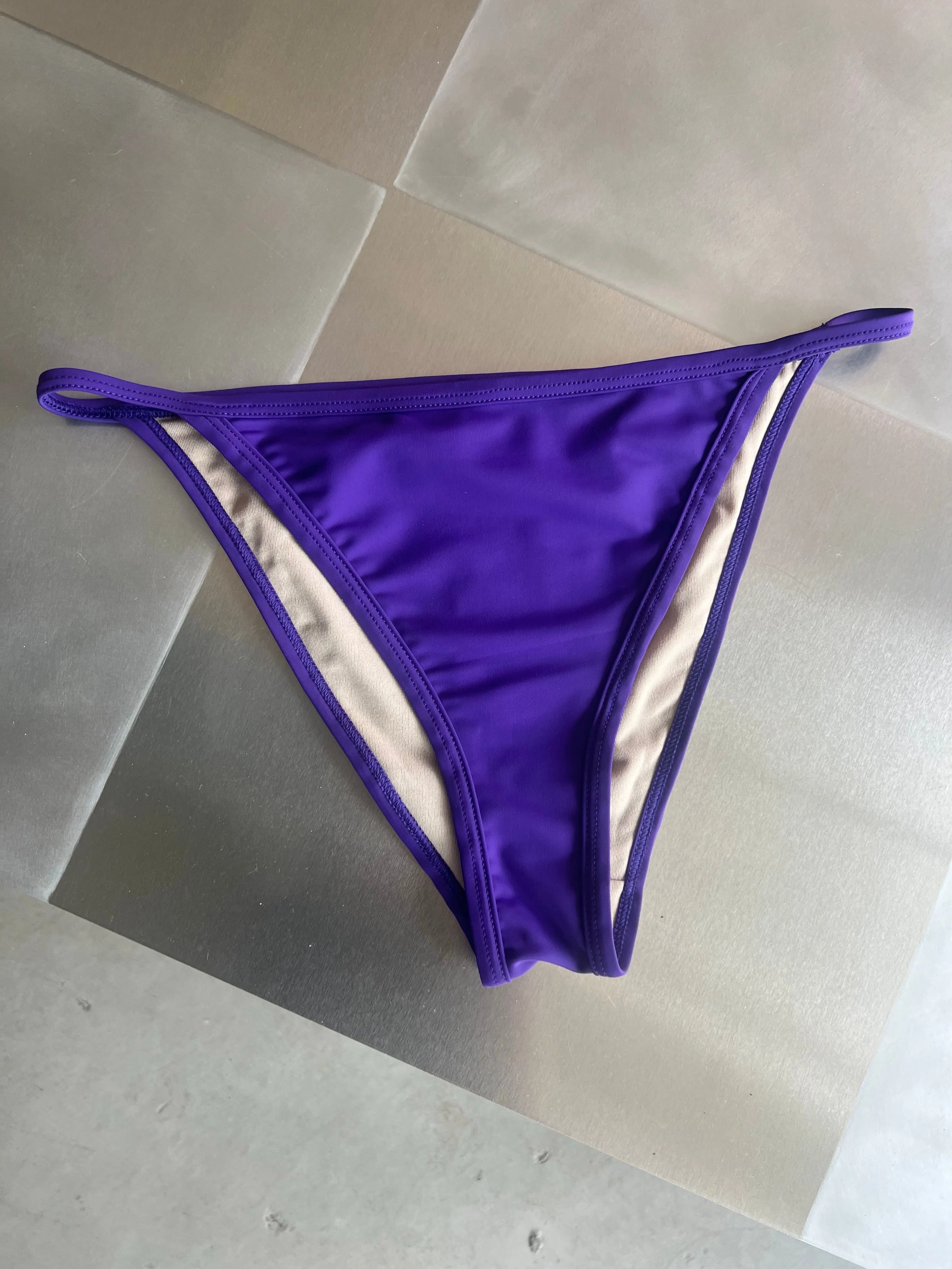 Calomel - Urpi Bikini Bottom - Purple sold by NOMIA