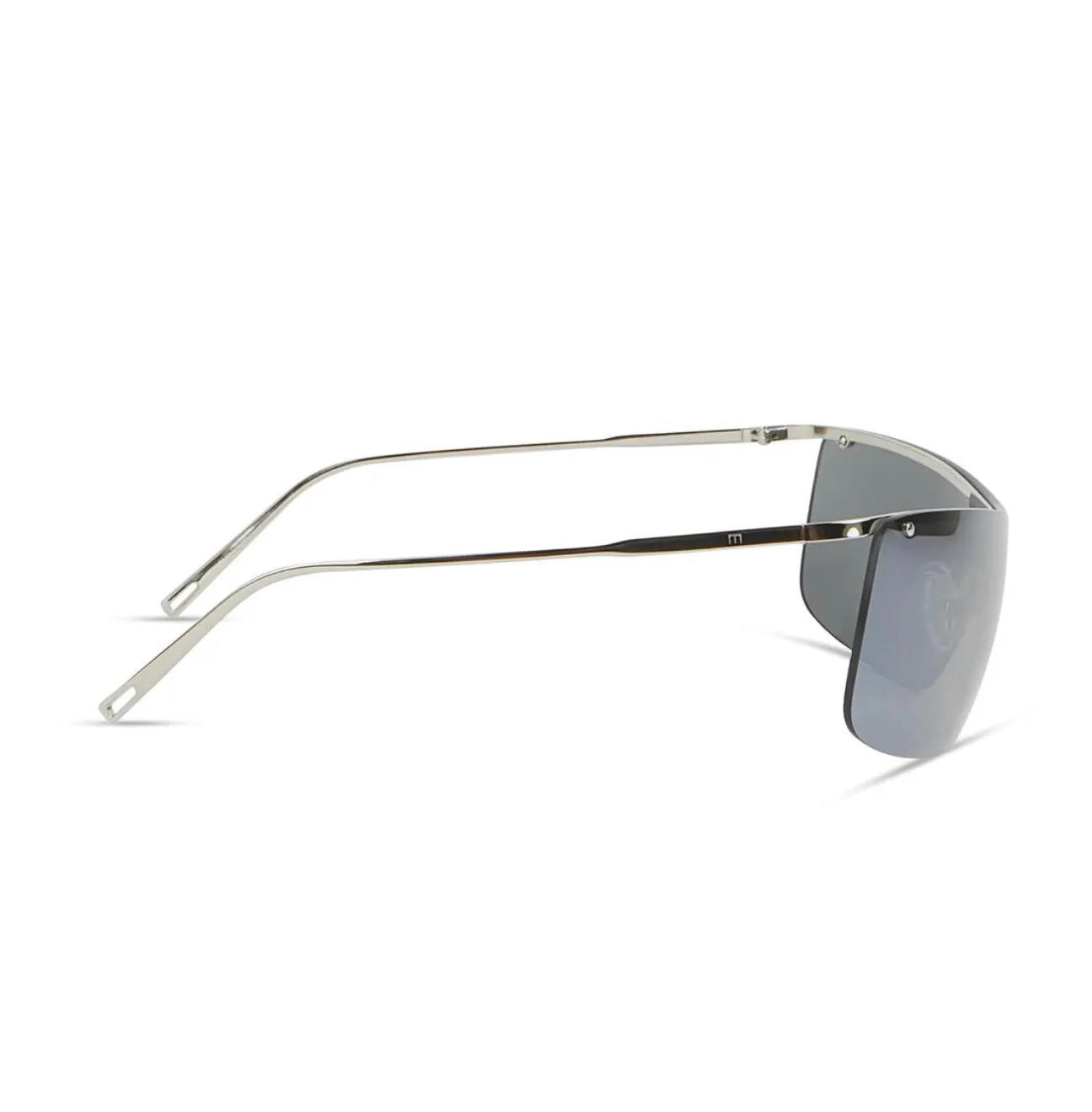 Elisa Johnson - Vito Shield Sunglasses Silver sold by NOMIA product image thumbnail 2