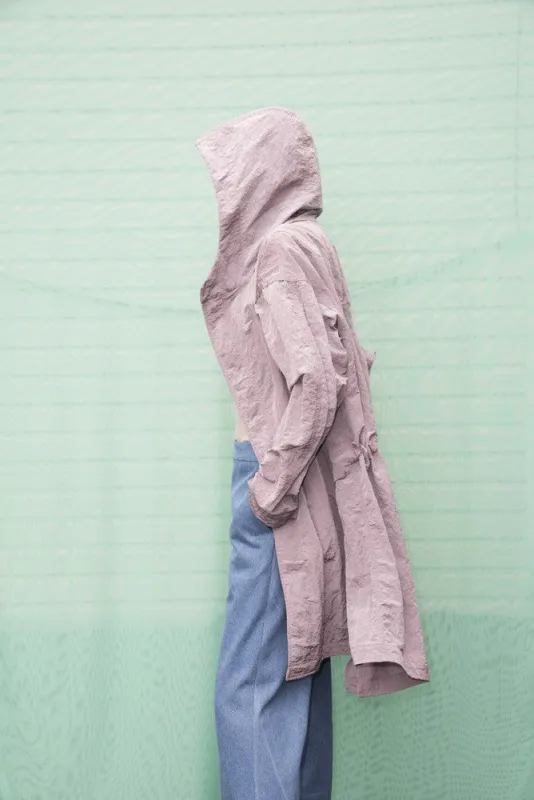 Fishtail Parka - Smoke made by NOMIA