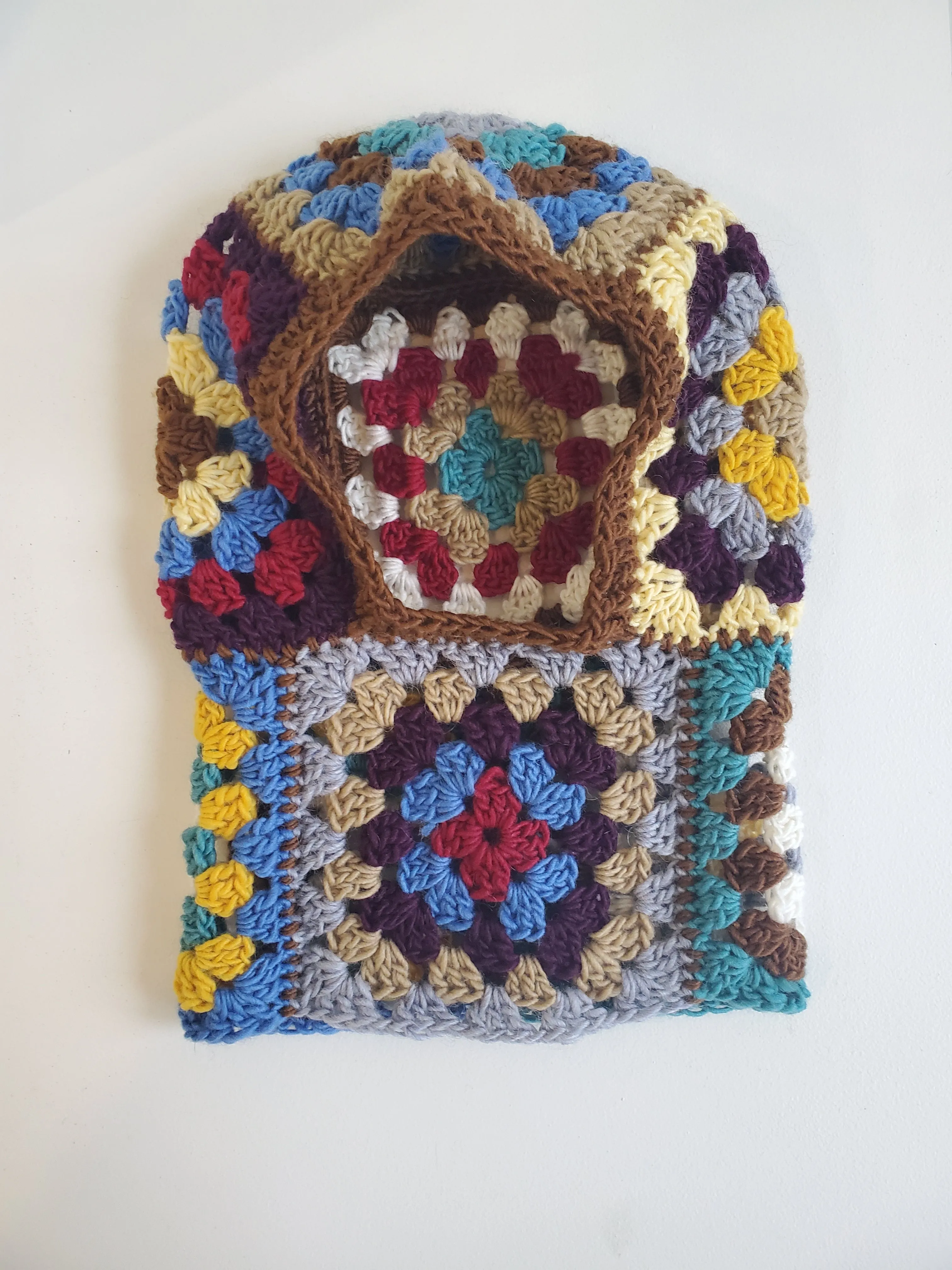 Maggie Paxton Crochet Balaclava - Bright Multi sold by NOMIA