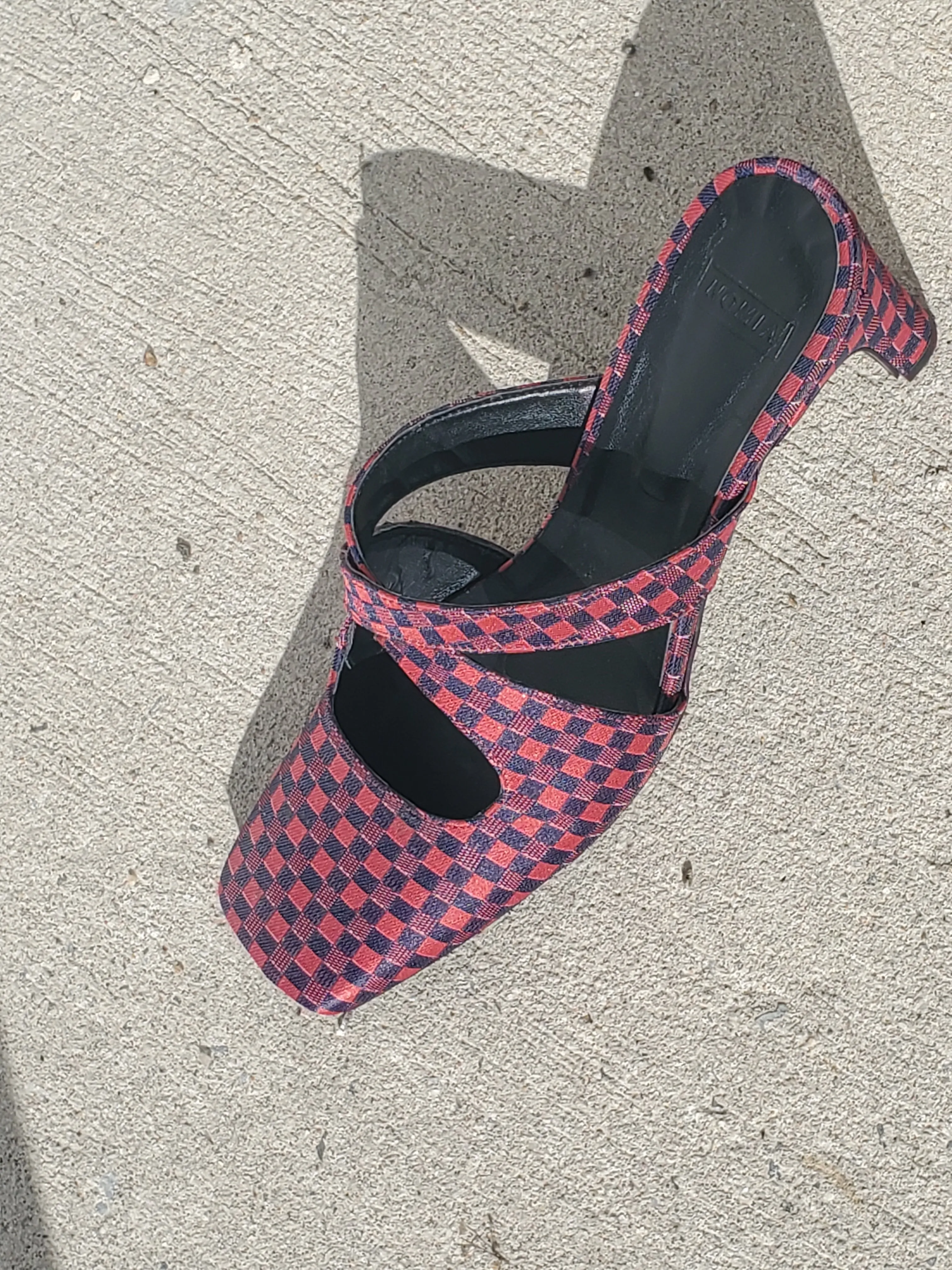 Paloma Mule - Checker sold by NOMIA