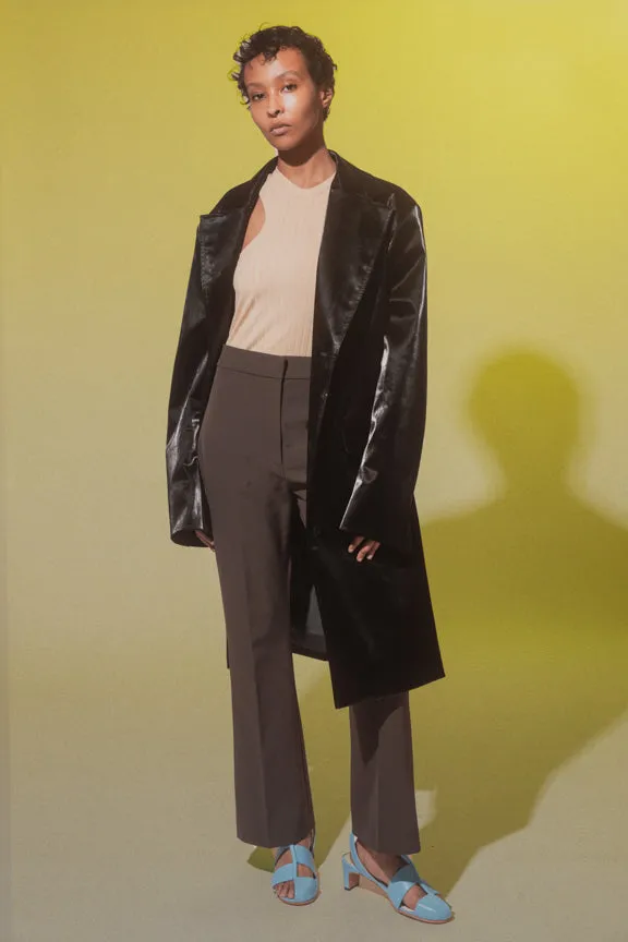 Oversize Overcoat - Obsidian sold by NOMIA