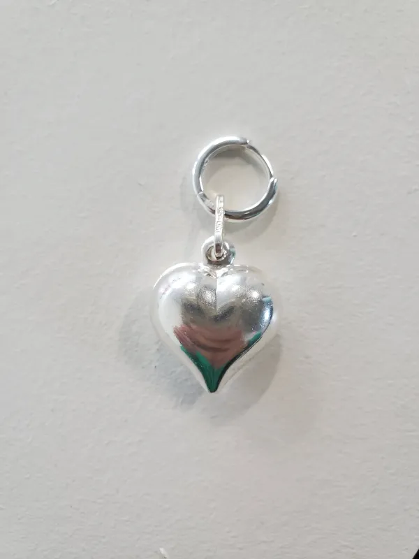 Martine Ali - Heart Drop Earring made by NOMIA