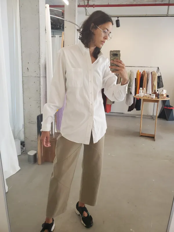 Sibling Vintage Malta Shirt - White made by NOMIA
