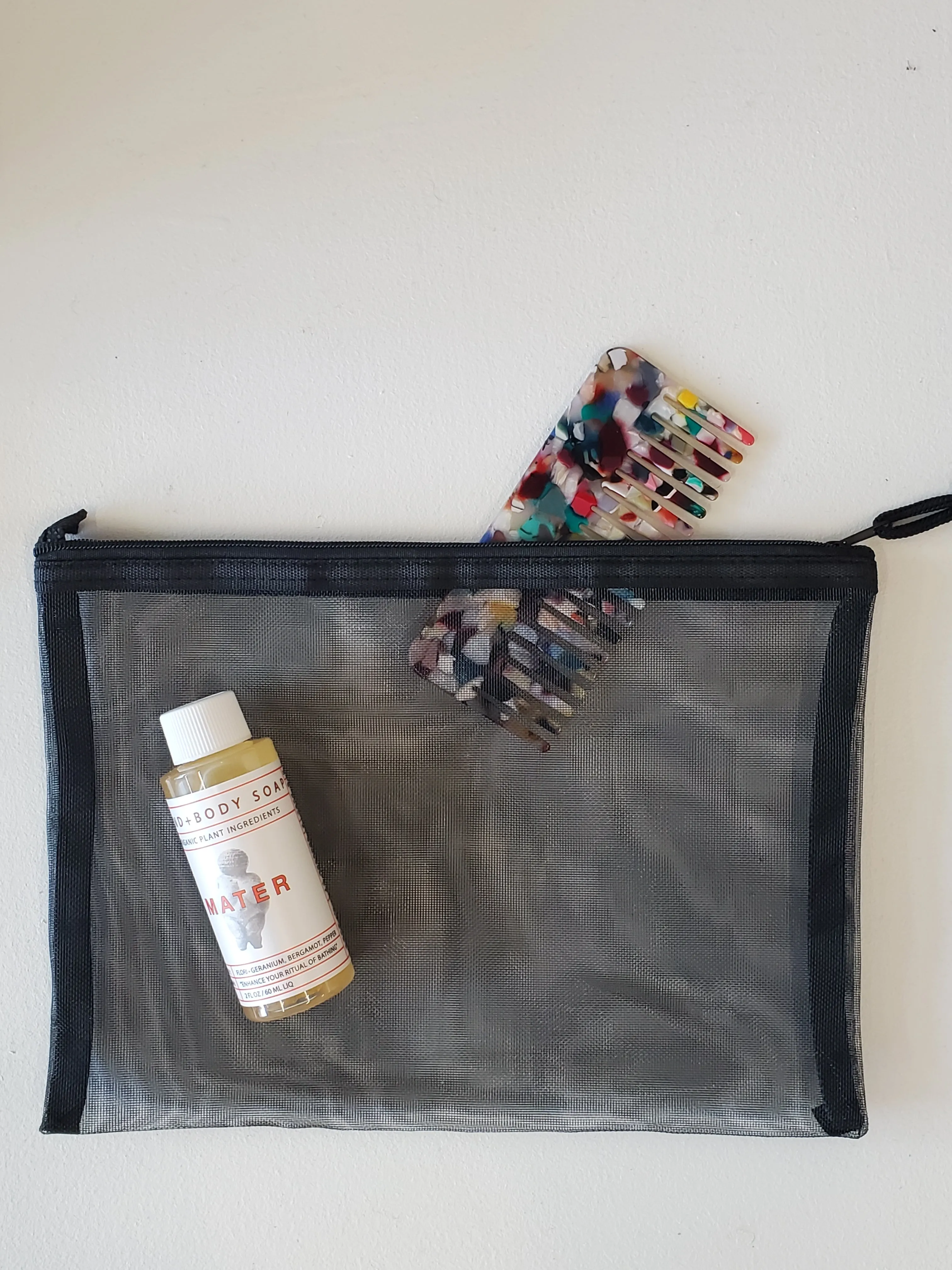 Mesh Pouch - Black sold by NOMIA