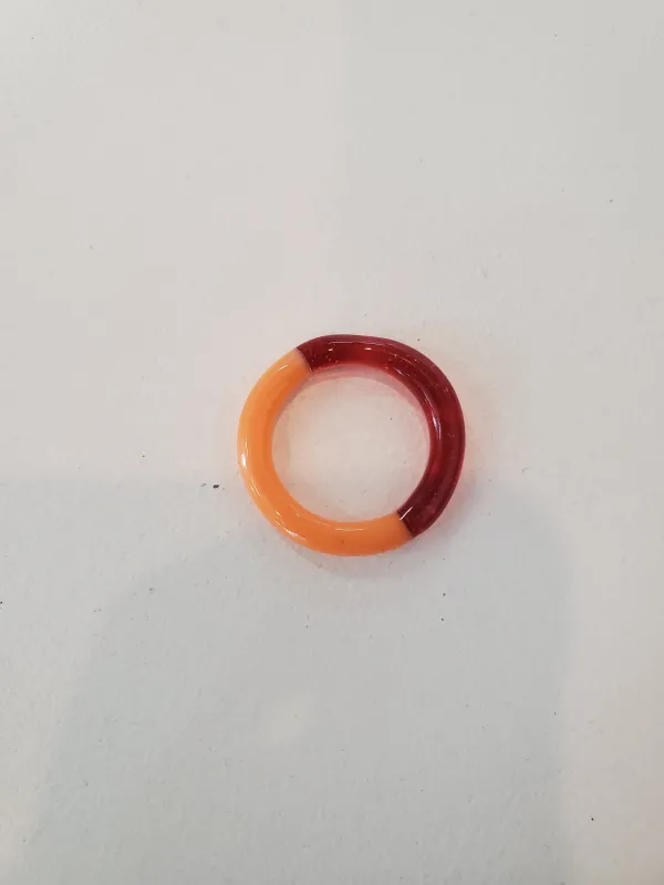 KEANE Two-Tone Ring - Orange made by NOMIA