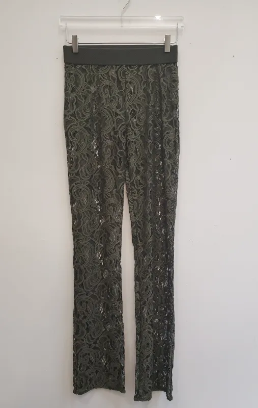 Lace Pants - Olive made by NOMIA