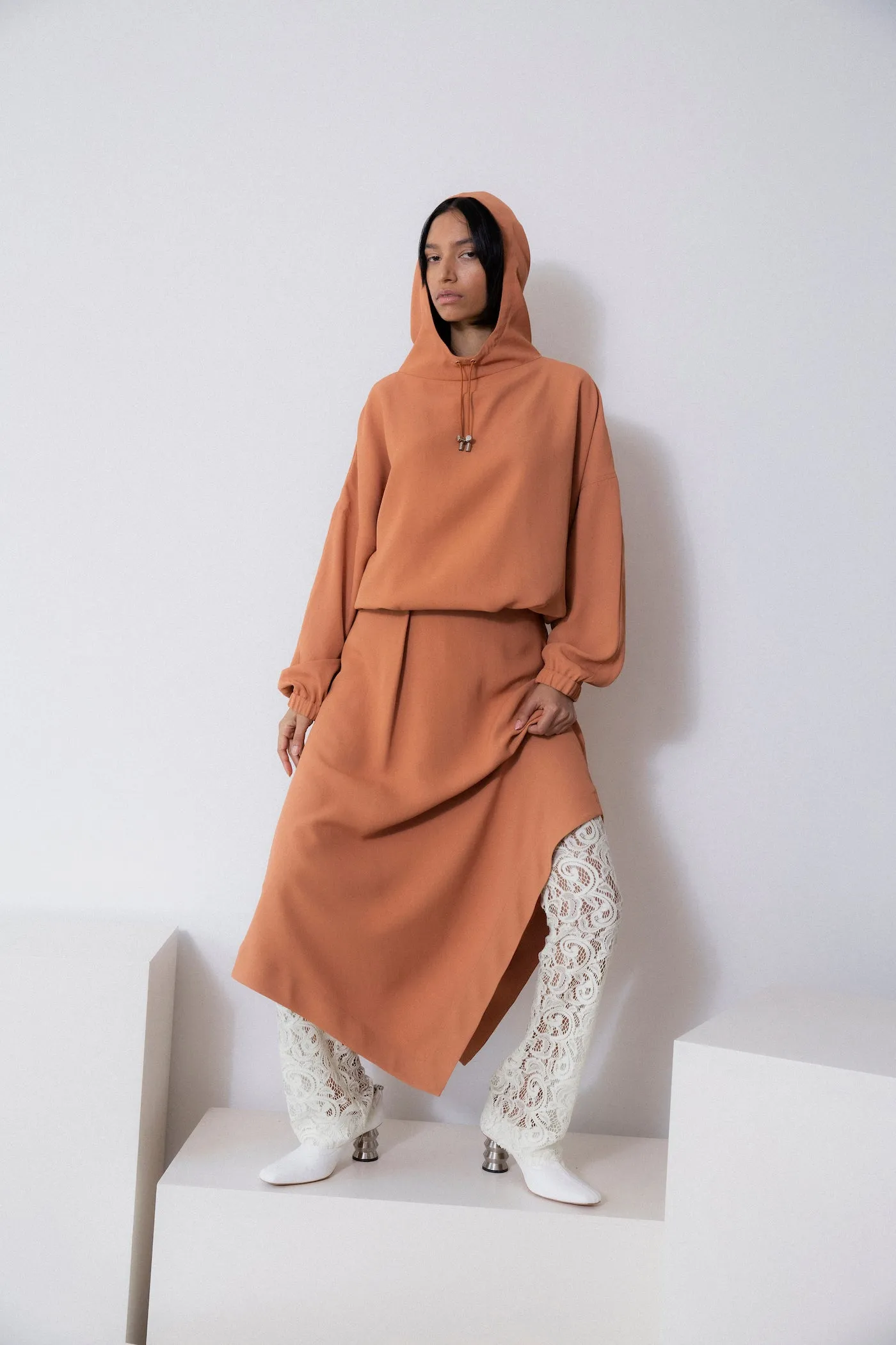 Hooded Pullover - Paprika sold by NOMIA product image thumbnail 2