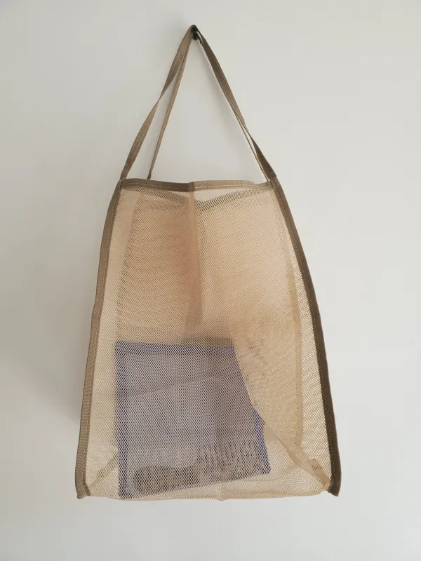 Mesh Tote - Beige made by NOMIA