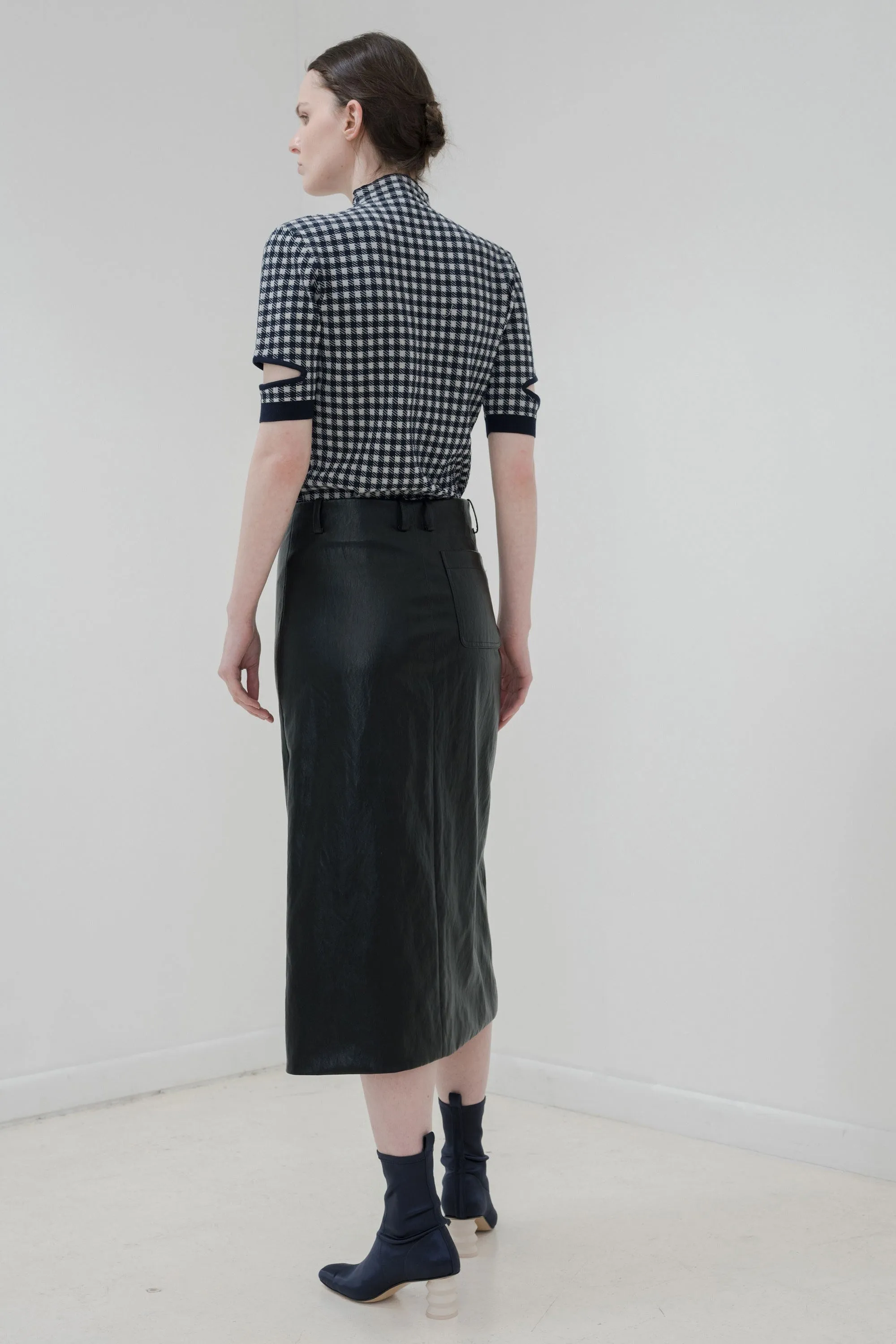 Slit Front Skirt sold by NOMIA