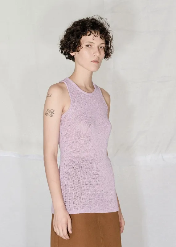 Racerback Tank - Lilac made by NOMIA