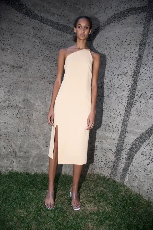 Peak Dress - Apricot made by NOMIA