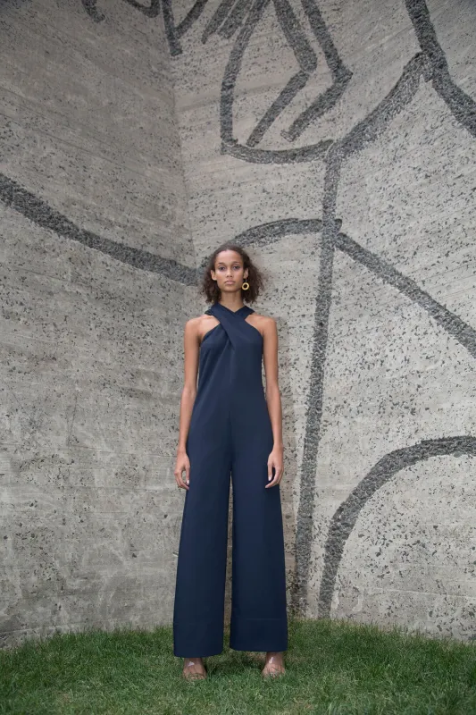 Overlay Jumpsuit - Midnight made by NOMIA