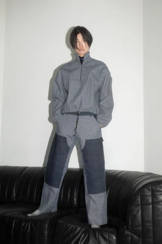 Painter Pants - Indigo Stripe made by NOMIA
