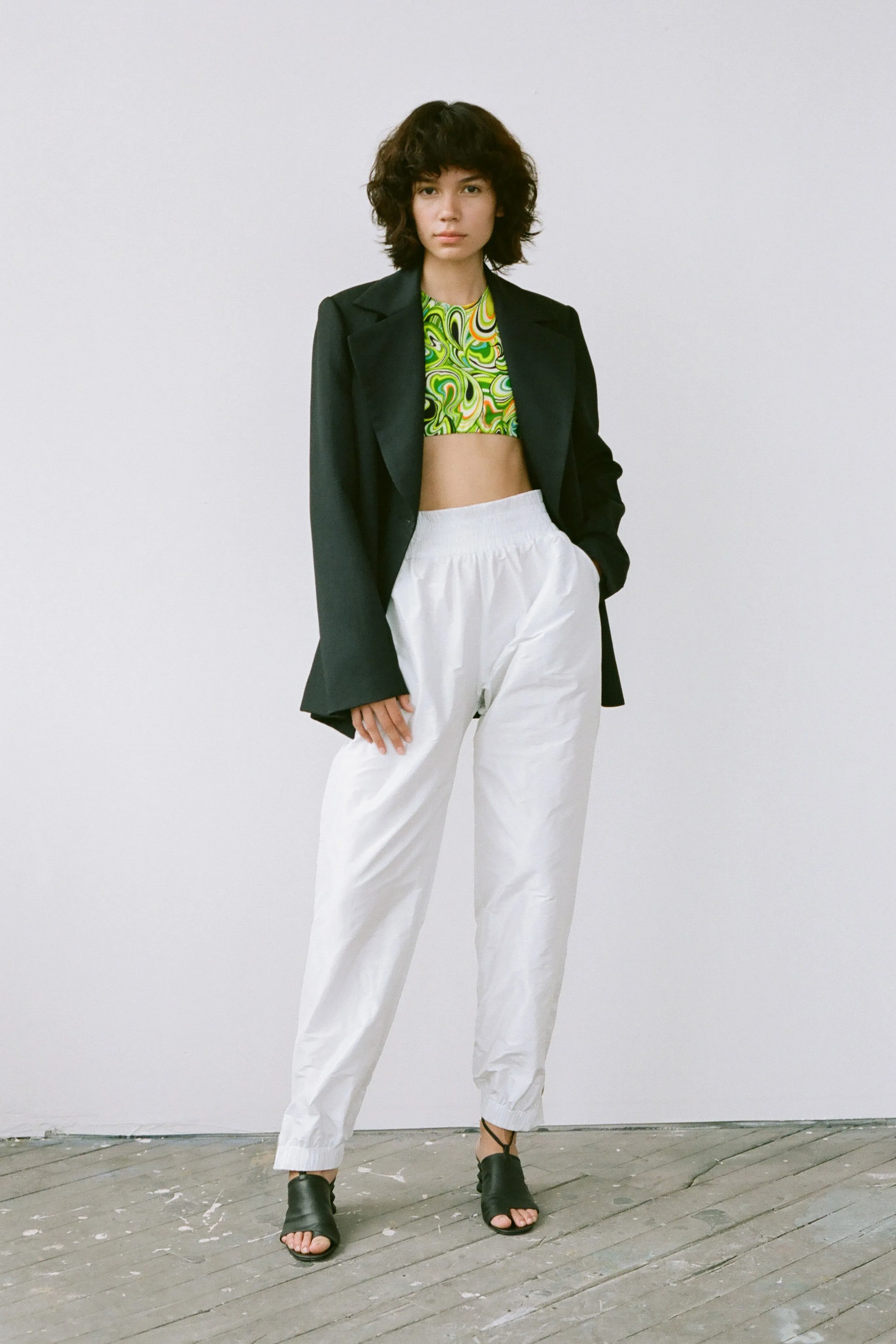 Side Slit Blazer - Black sold by NOMIA product image thumbnail 2