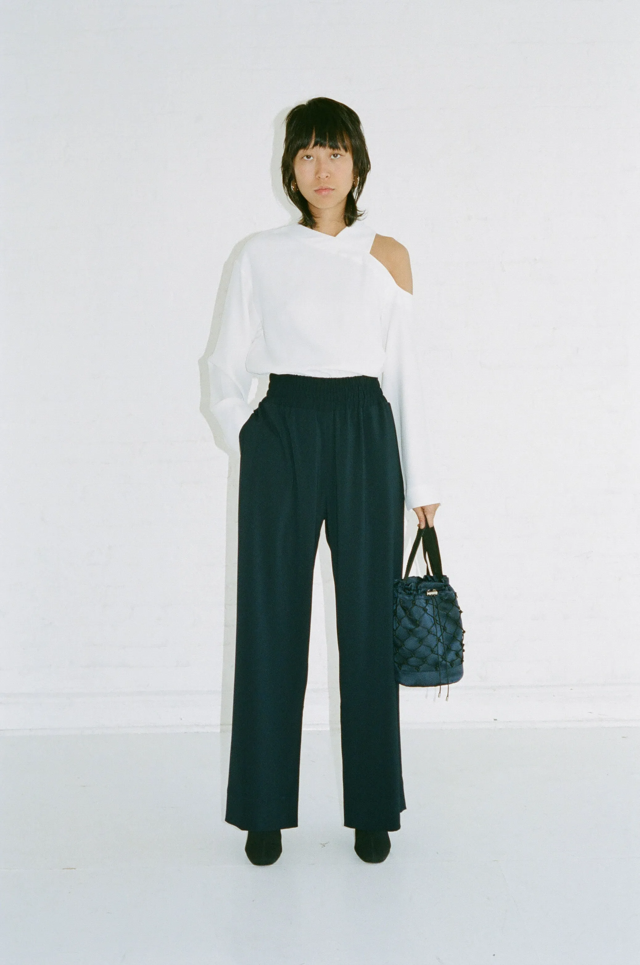 SPLIT HEM CULOTTE - MIDNIGHT sold by NOMIA