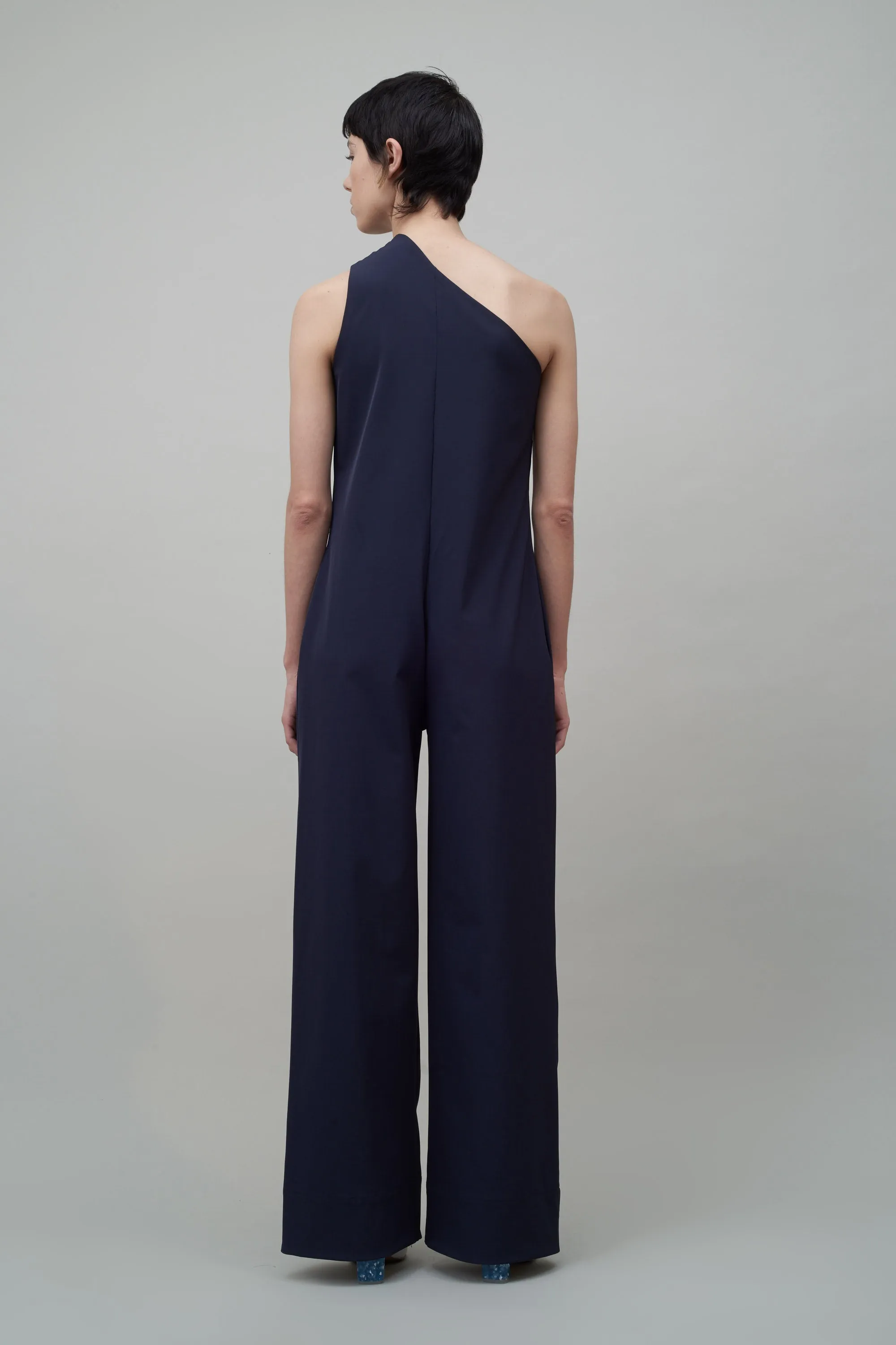 ONE SHOULDER JUMPSUIT - MIDNIGHT sold by NOMIA product image thumbnail 4