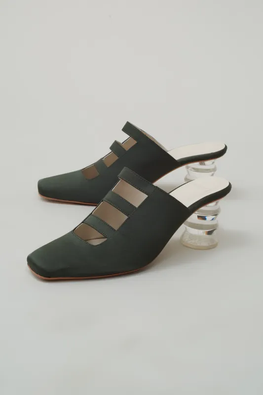 Rei Mule - Forest Green made by NOMIA
