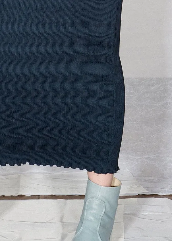 PLEATED SHIFT DRESS - Midnight sold by NOMIA product image thumbnail 2