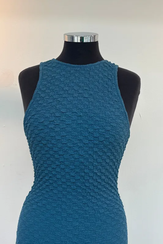 Racerback Maxi Dress - Petrol made by NOMIA