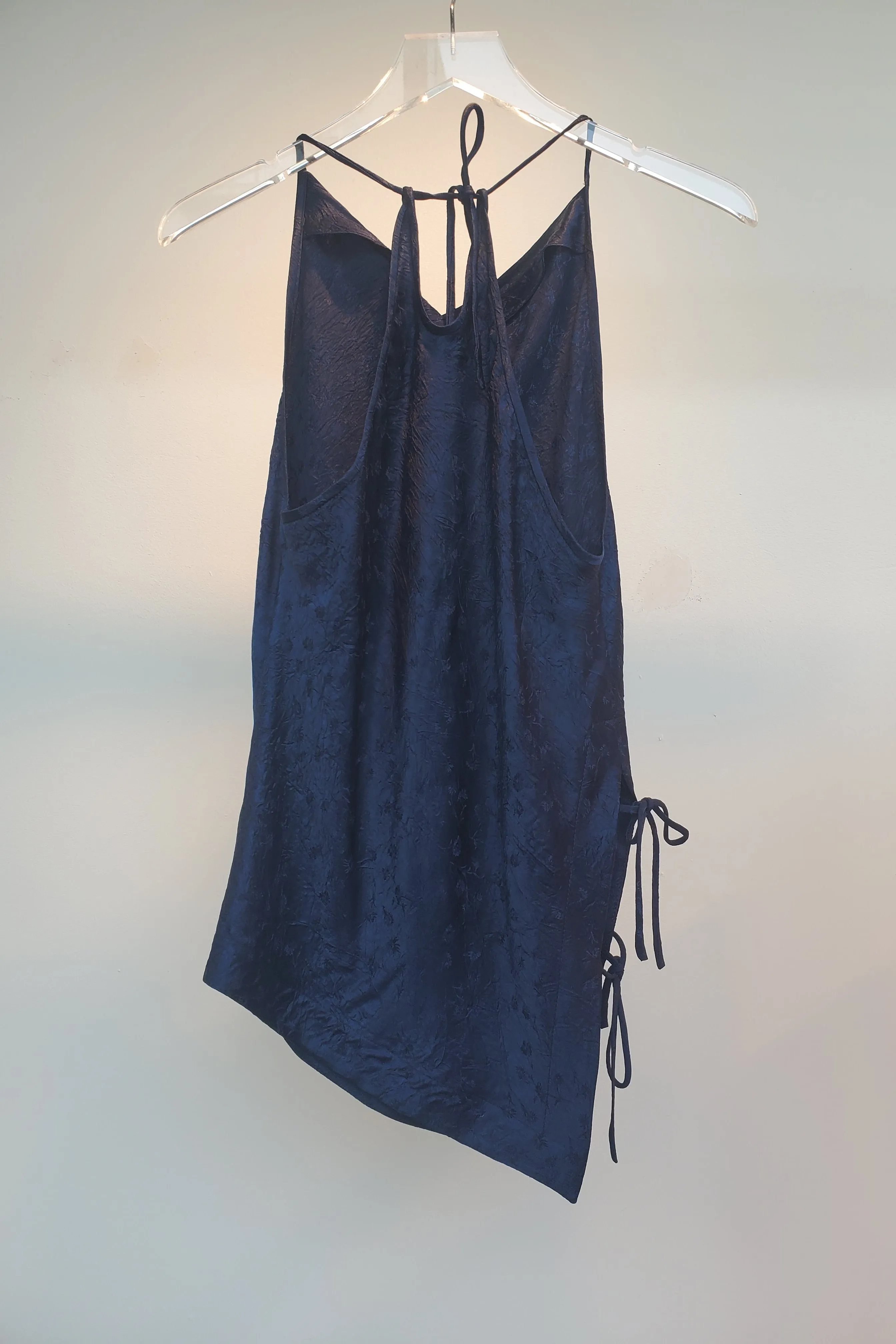 Sleeveless Halter w/ Side Ties - Ink sold by NOMIA product image thumbnail 2