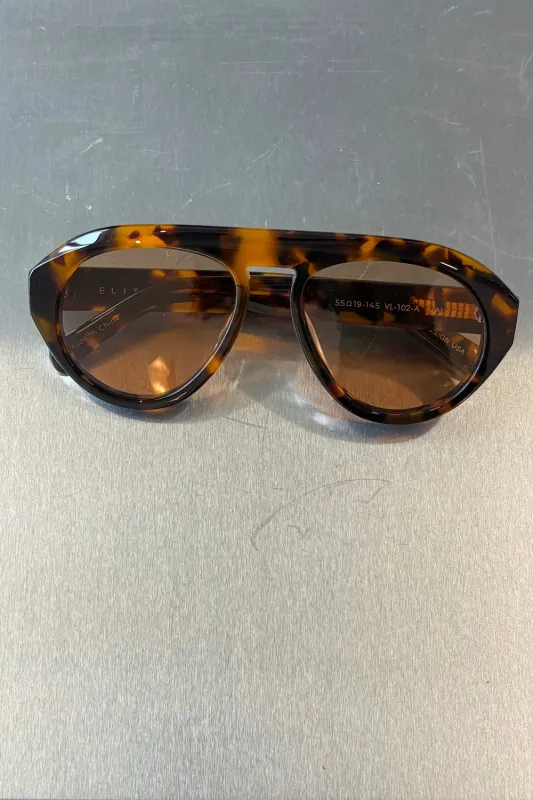 Elisa Johnson - Val Aviator Brown Tortoise made by Elisa Johnson