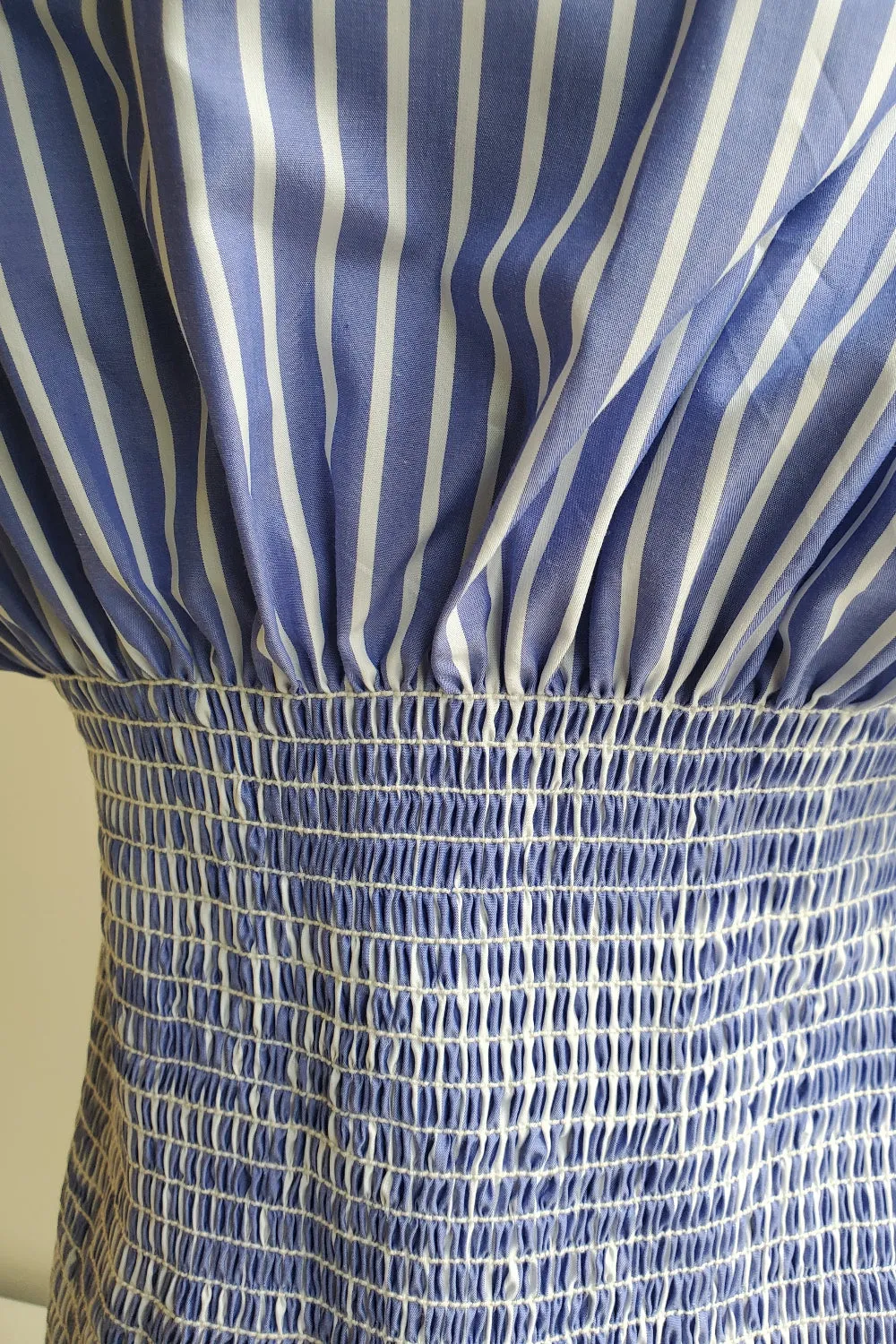 Smocked Sleeveless Top - Cornflower sold by NOMIA product image thumbnail 4