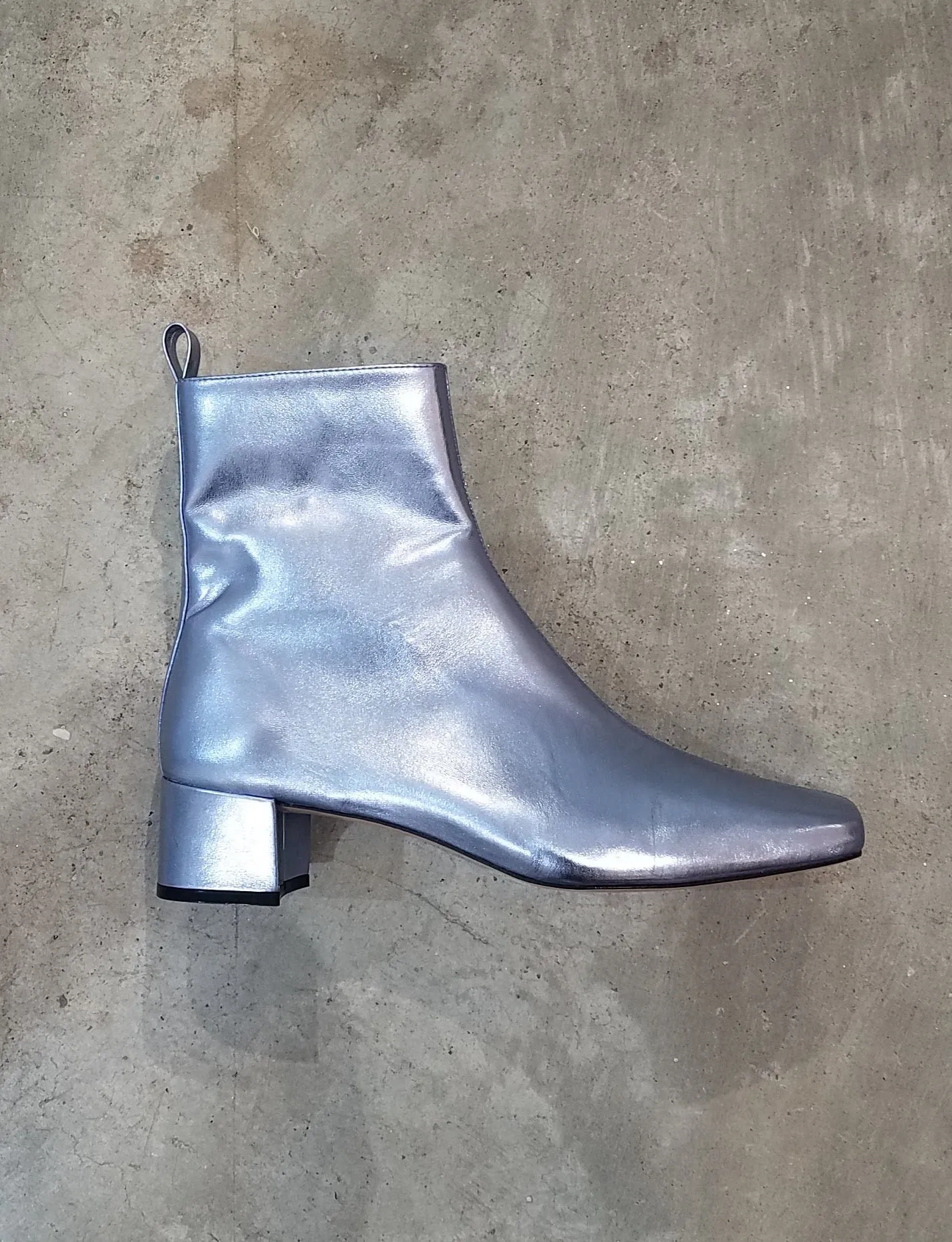 Teo Boot - Metallic Blue sold by NOMIA