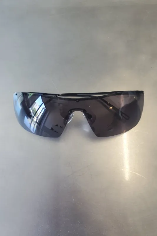 Elisa Johnson - Vito Shield Sunglasses Black made by Elisa Johnson