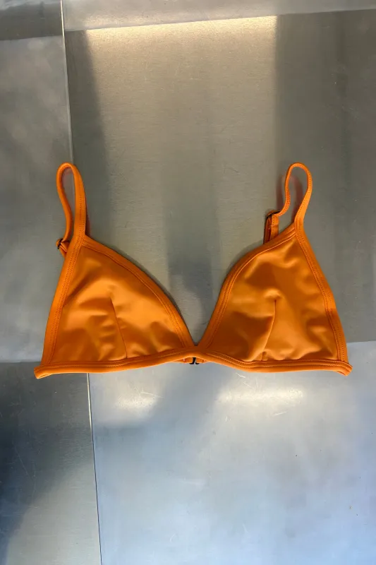 Calomel - Kuka Bikini Top - Tangerine made by NOMIA