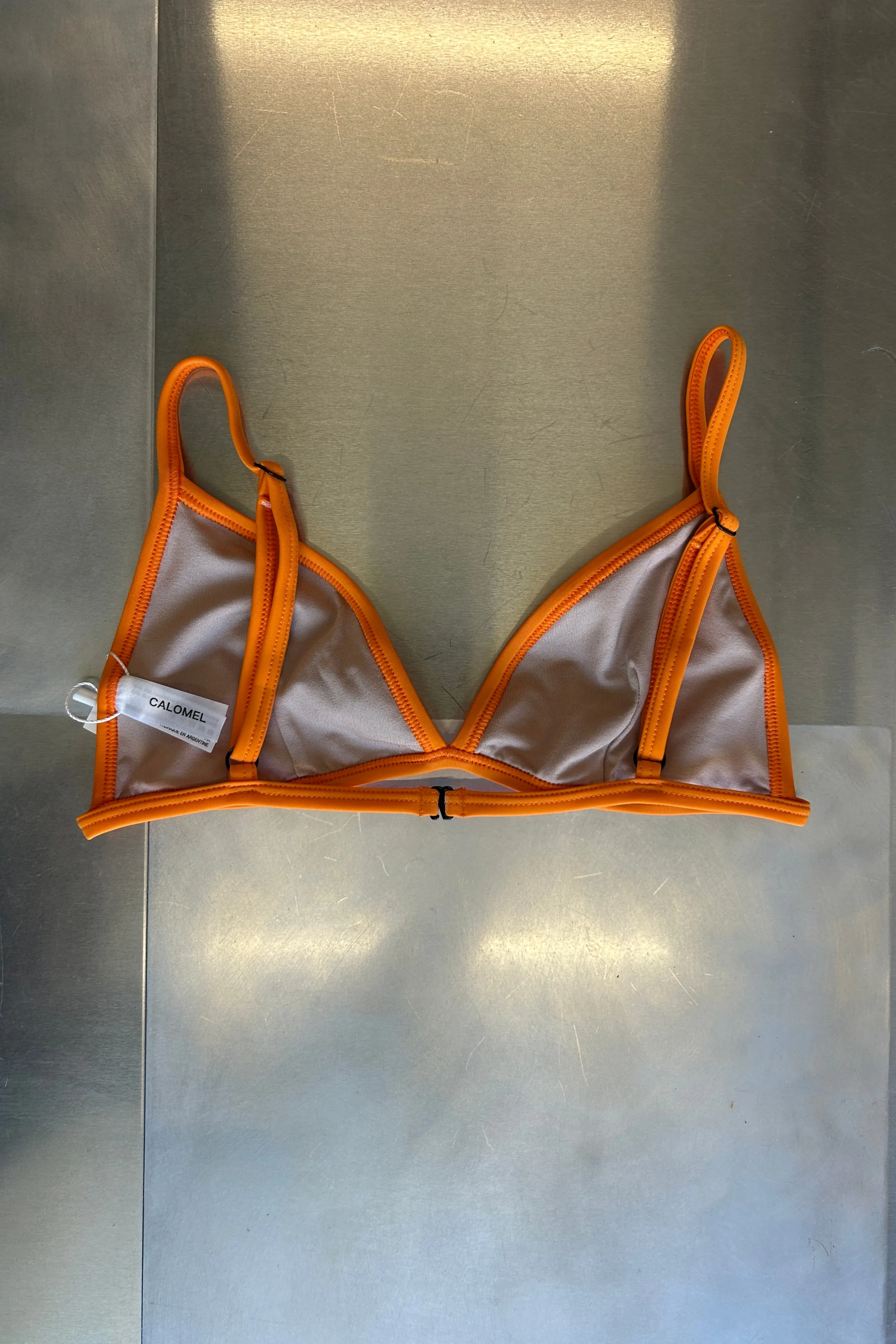 Calomel - Kuka Bikini Top - Tangerine sold by NOMIA product image thumbnail 2
