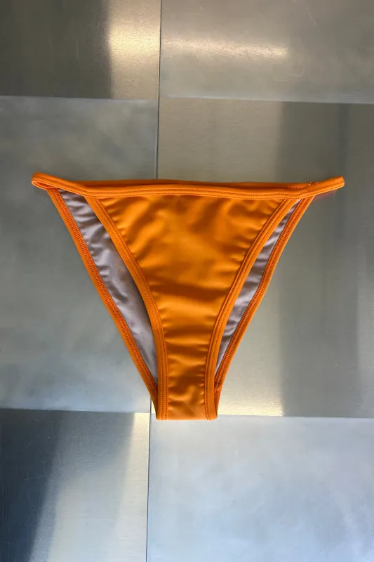 Calomel - Urpi Bikini Bottom - Tangerine made by NOMIA